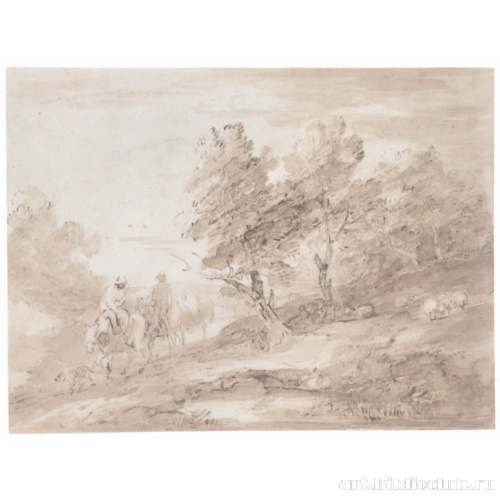 Долина в лесном ландшафте