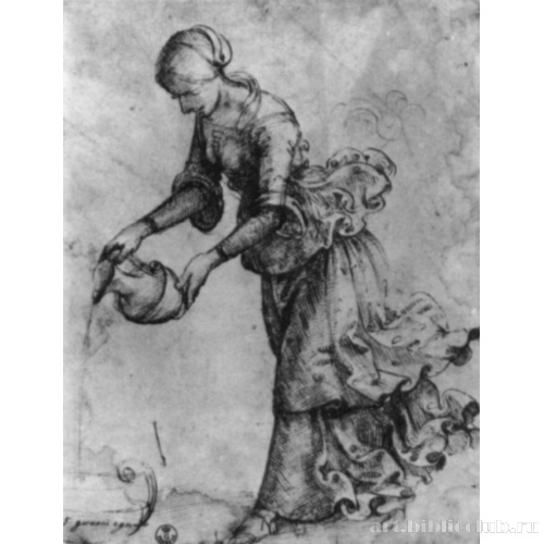 Служанка с кувшином для воды