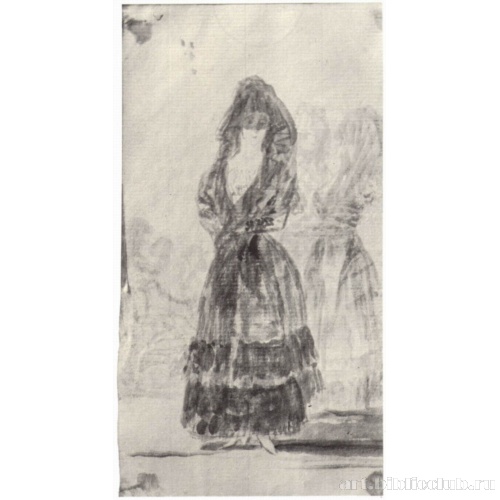 Санлукарский альбом [08]: Маха на прогулке