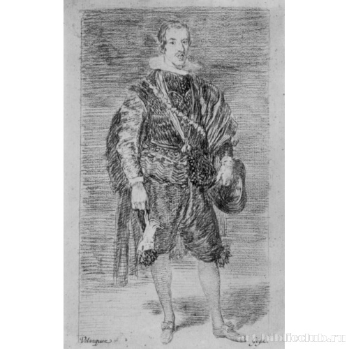 Рисунки с Веласкеса: Портрет инфанта Дона Карлоса