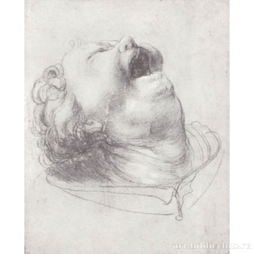 Голова кричащего ангела