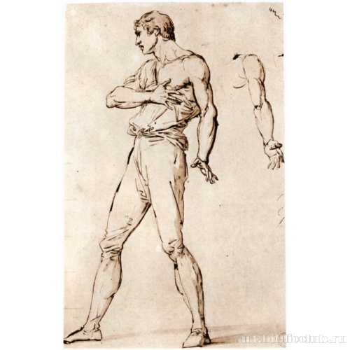 Стоящий мужчина