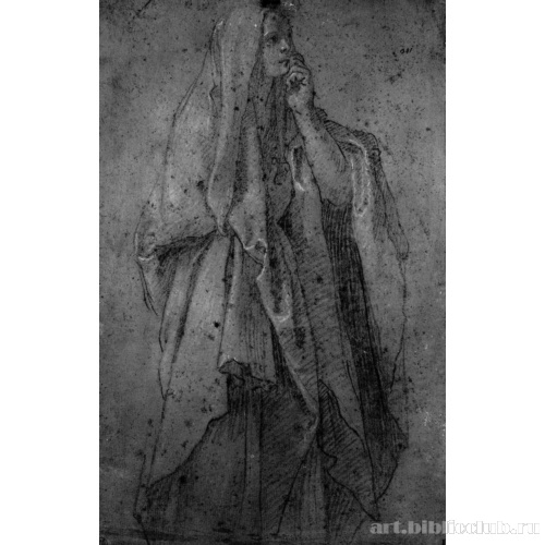 Стоящая женская фигура