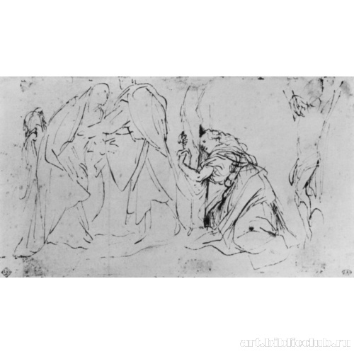 Святые жены у подножия креста