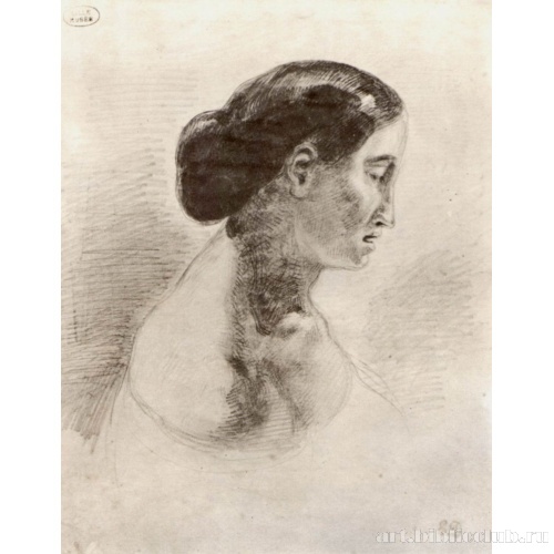 Портрет дамы в профиль