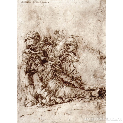 Святая Дева Мария в обмороке, поддерживаемая двумя благочестивыми женами