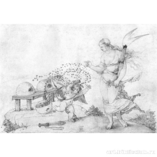 Амбрасская художественная книга: Венера и Амур