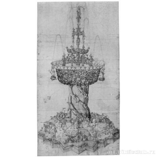 Большой настольный фонтан