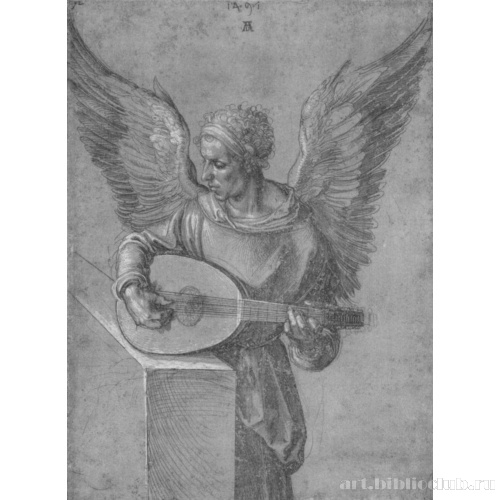 Ангел с лютней