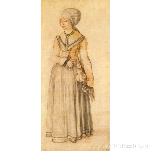 Горожанка Нюрнберга в домашнем платье