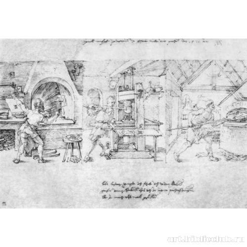 Рисунок-шутка для Лазаруса Шпенглера