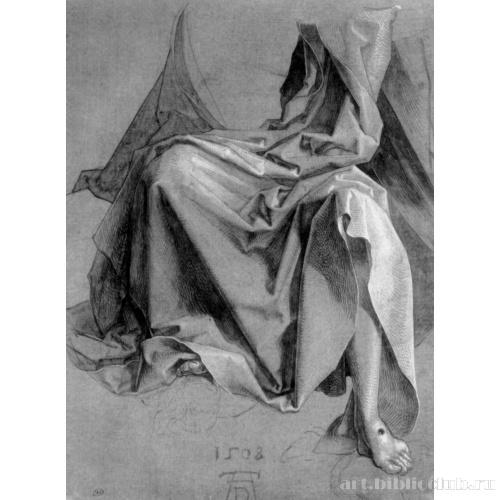 Этюд для Алтаря Геллера: Одежды Христа