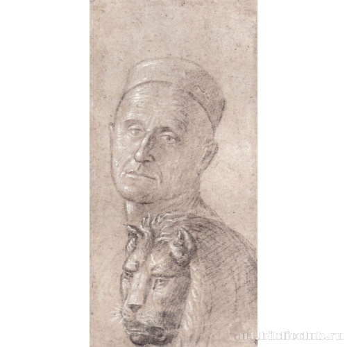 Голова мужчины и льва