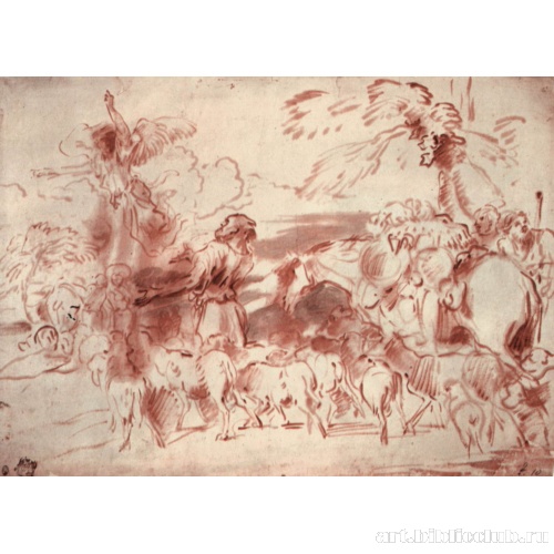 Авраам на пути в землю обетованную