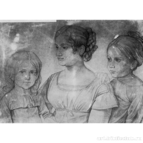 Каролина Гросси с детьми