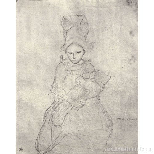 Портрет девочки с куклой