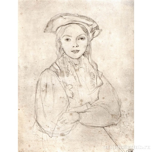 Портрет девушки в берете (Портрет мадемуазель Сеннегон, племянницы художника)