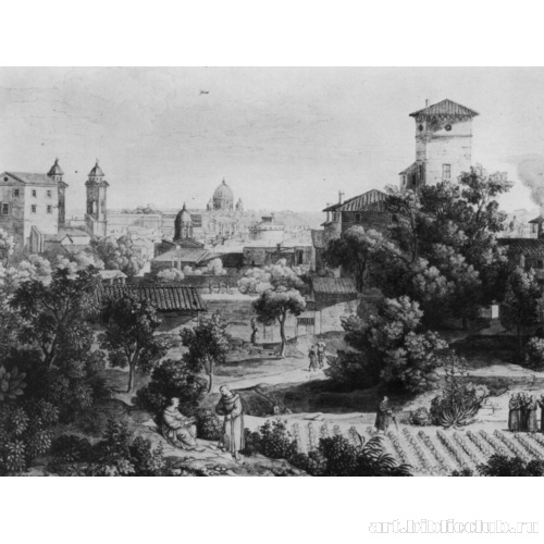 Вид от монастыря святого Исидора на Рим