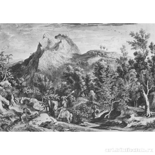 Пейзаж с охотником близ Чивителлы