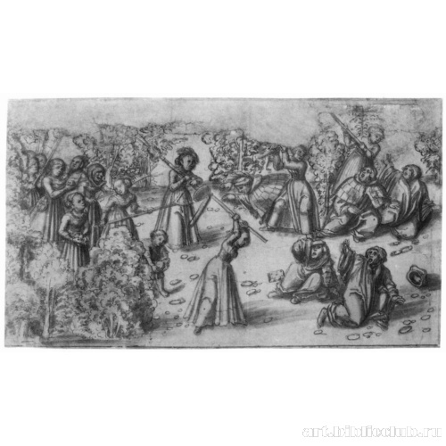 Женщины, нападающие на священника