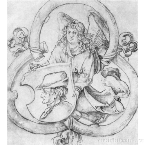 Ангел, держащий герб