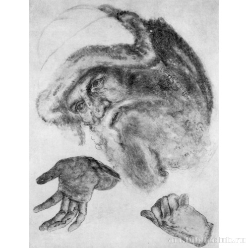 Голова бородатого мужчины (Иоаким)