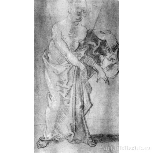 Мужчина с обнаженной верхней частью туловища