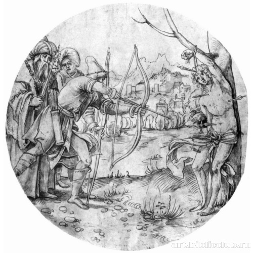 Мученичество святого Себастьяна, тондо