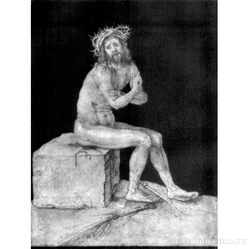 Сидящий Христос-страстотерпец