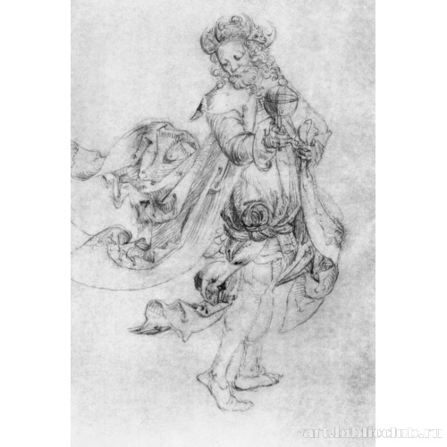 Стоящий святой волхв