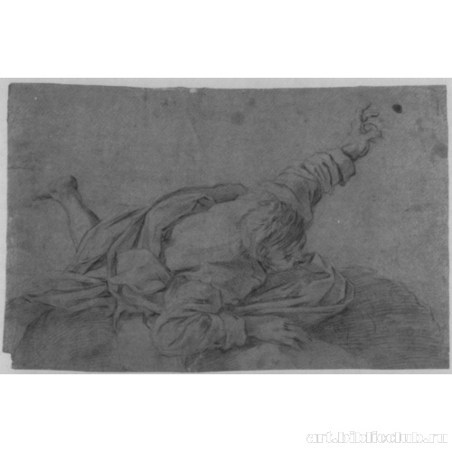 Фигура лежащего мужчины