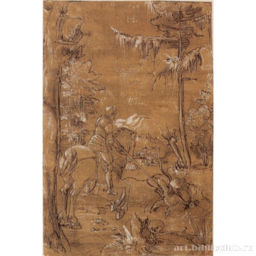 Святой Георгий, поражающий дракона