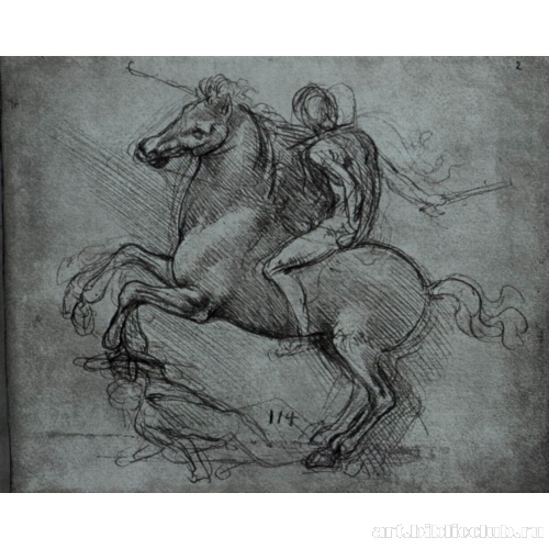 Эскиз монумента Сфорца