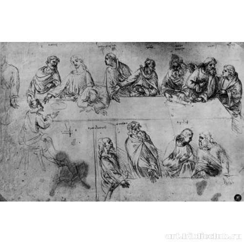 Лист этюдов к 