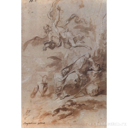 Илия в пустыне