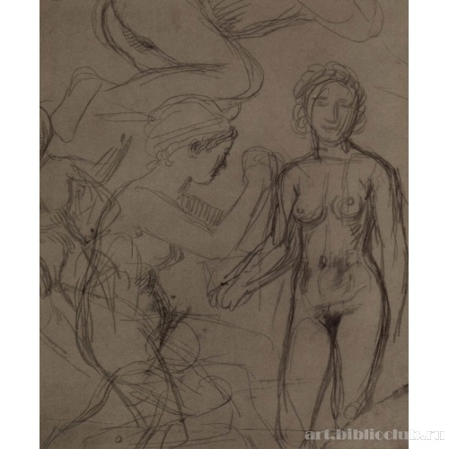Этюды обнаженных фигур