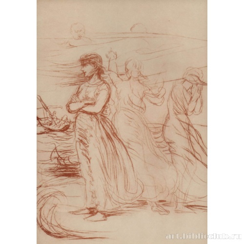 Три женщины на ветру