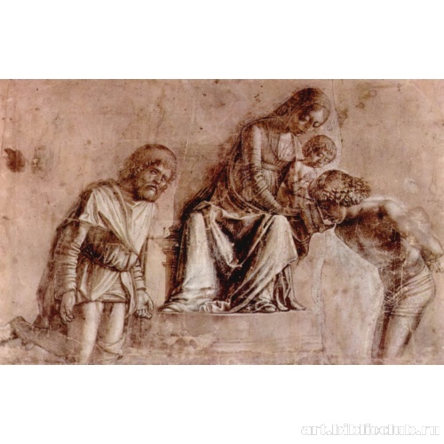 Дева Мария с младенцем и святыми Рохом и Себастьяном