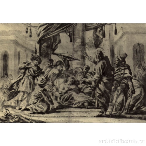 Святой Иуда Фаддей исцеляет короля Абгара