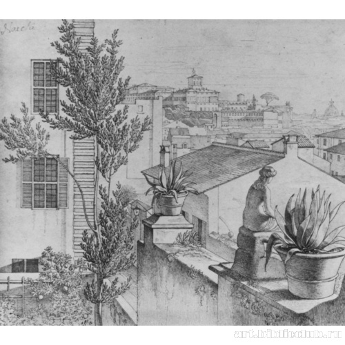 Вид на Рим с крыши