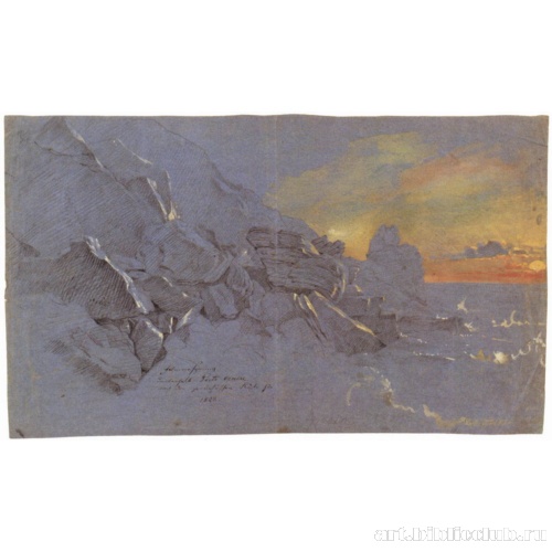 Скальные уступы ниже Портовенере под Генуей