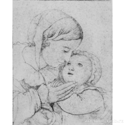 Фрау Нина Овербек с сыном Альфонсом