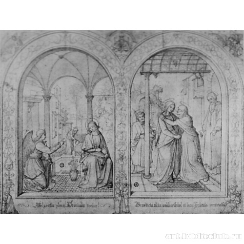 Благовещение Марии и Встреча Марии и Елизаветы