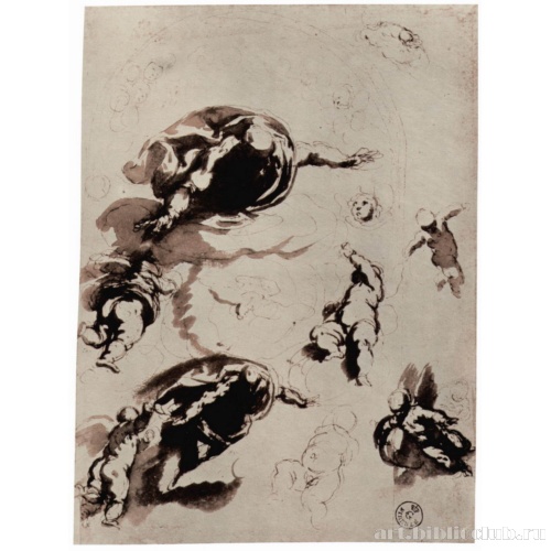 Бог-Отец с ангелами