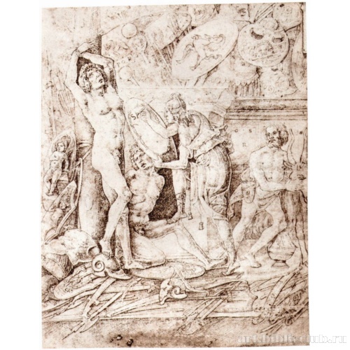 Римские пленники и трофеи