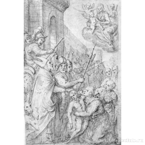 Святой Блазий исцеляет мальчика