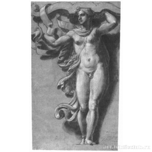 Гермафродит в виде кариатиды