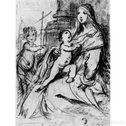 Мадонна с младенцем и мальчиком Иоанном