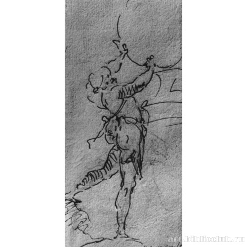 Этюд движения атланта