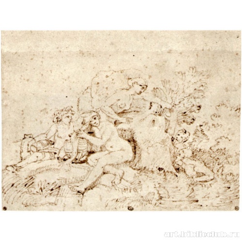 Нимфы, испуганные фавном